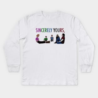 Sincerely Yours, The Breakfast Club Kids Long Sleeve T-Shirt